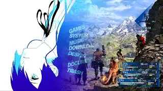 Persona 3 Reload x Final Fantasy VII Rebirth - Wallpaper Engine and Rainmeter 2.0 (Teaser Showcase)