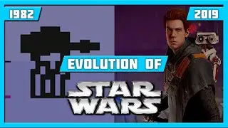 EVOLUTION OF STAR WARS GAMES (1982-2019)