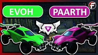 Evoh (Rank 4 NA) vs Paarth (Rank 20) | $15 Rocket League 1v1 Showmatch