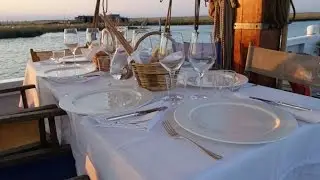 Dining on the Eolo in the Venetian Lagoon