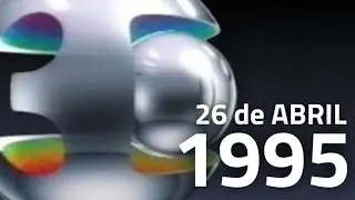 Programação Rede Globo - 26 de Abril de 1995 - Quarta-Feira - Dia em que a Globo completou 30 Anos!