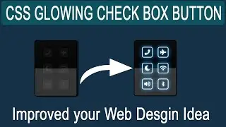 CSS Glowing Button Animation | Font awesome Icons HTML & CSS Tutorial