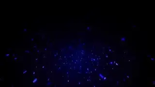 Glowing particles hitting the screen HD