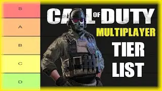 My Call of Duty Multiplayer Tier List