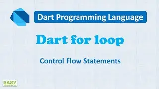 Dart for loop