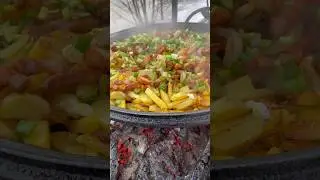 САМАЯ СМАЧНАЯ БУЛЬБА ТОЛЬКО В БЕЛАРУСИ!!! Бульба с шкварками