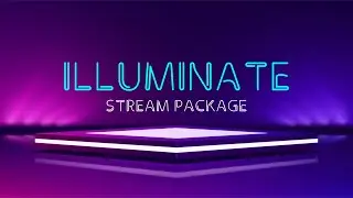 Animated Stream Overlay Illuminate | Stream Designz