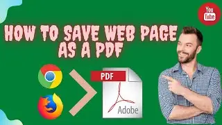 How to Convert/Save a webpage to PDF Without Any Software