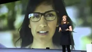 Amazing Google Glasses Demonstration by Sergey Brin