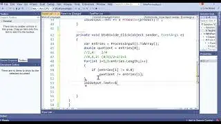 Divide Method Using LINQ Part 3 of Version 2 of Calculator Project in C#