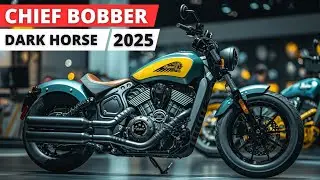 2025 Indian Chief Bobber Dark Horse: New Colors, Very Handsome BRO!