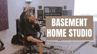 I BUILT MY DREAM STUDIO IN A BASEMENT | Home Studio Tour 2021