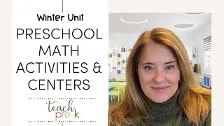Winter Math Activities for Preschool:  Learning Through Play!