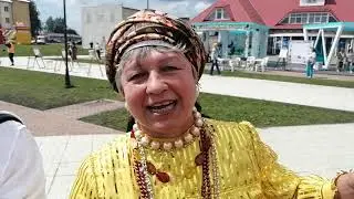 Поют Морд. Пишля, Болдово, Трускляй на юбилее г. РУЗАЕВКА.