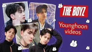 THE BOYZ Younghoon videos because he fell down the stairs