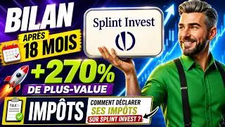 SPLINT INVEST: My Review after 18 months + How to file your taxes?
