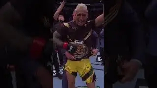 "ninguém amadurece sorrindo" #charlesoliveira #ufc