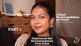 PART 2 OF NYKAA SALE RECOMMENDATIONS | 3 PER BRAND | IN TAMIL |