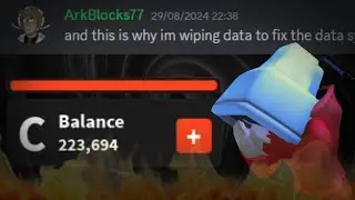 spending 223694 credits before the site 006 data wipe