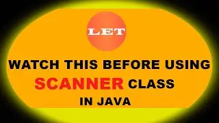 Common error while using Scanner class in Java