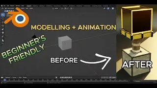 How To Make a Minecraft Piston in Blender.