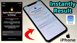 How to Permanent Unlock Solution ON iCloud iPhone Locked to Owner Apple ID Instantly 100% Result✅