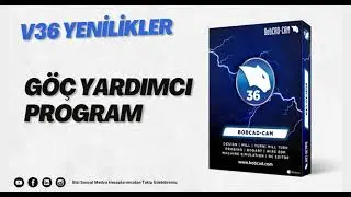 BobCAD-CAM V36 Yenilikleri - 1 - Göç Yardımcı Programı