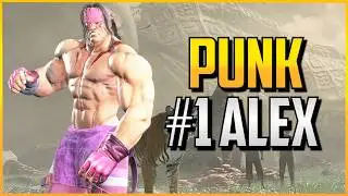 SF6 ▰ Punk Playing Optimal Alex? Gets 2K MR In No Time!【Street Fighter 6】
