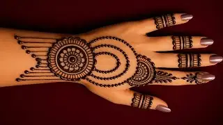 Easy full hand mehndi design simple | mehndi design | mehandi ka design | simple mehndi design new |