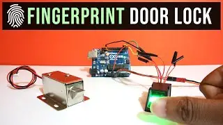 Fingerprint Door Lock system using Arduino👍🔓 | FPM10A fingerprint module