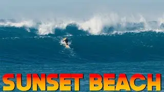 🔴OVERHEAD SETS ROLL INTO SUNSET BEACH 10/7/2024