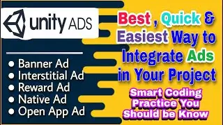 How To Implement Unity Ads in App Android Studio 2024 | Best, Quick & Easiest Way to Do | MakeEasy