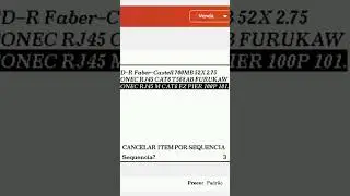 Cancelamento de item por sequência no PDV Conecto #shorts