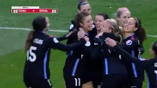GOAL: Sofia Huerta scores a long-distance goal