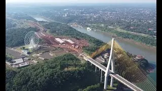 Nova ponte que liga Brasil ao Paraguai é finalizada