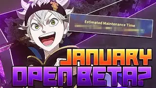 OPEN BETA RELEASE DATE CONFIRMED FOR BLACK CLOVER MOBILE?! | Rise of the Wizard King