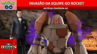 Regirock Sombroso e Invasão da Equipe GO Rocket | Pokémon GO