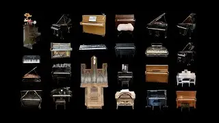 Baba Shrimps -  1 melody 23 pianos 🎹