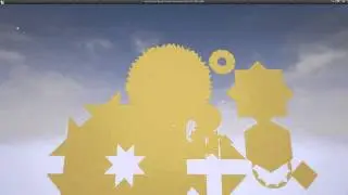 fez-like rotatable cubes and procedural triangles - Unreal Engine 4.10