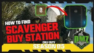 🫡 How to find SCAVENGER BUY STATION in DMZ Season 5