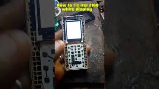 itel white display problem solution 