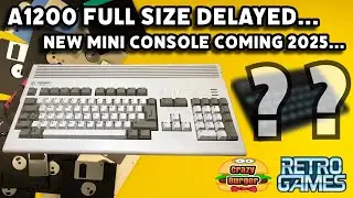 A1200 Full Sized Amiga Delayed Again.. NEW Mini Console Coming in 2025...