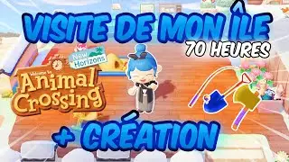 ACNH island tour + création d'un nouveau coin 🌱