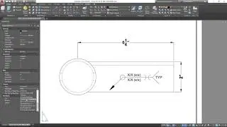 AutoCAD Dynamic Welding Block Usage Demonstration