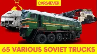 65 Various Soviet Trucks You Don't Know About (Christmas Special)