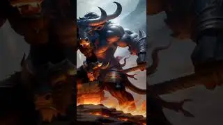 Minotaur's Insatiable Hunger #shorts #minotaurs #gods #greekmythology #zeus #greekgods