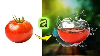 Photo Manipulation In Affinity | Transparent fruit Photoshop Challenge
