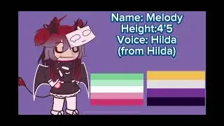 Oc voice claims!!! || Hazbin Ocs || Casey, Aria, Melody, Lilly, Asher, Angie