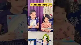 Teacher’s Day Card Making #prishanegi #poojanegi #vaishnavinegi #cardmaking #teachersday #drawing