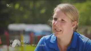 Imagetrailer hr-fernsehen 2016: Vivian Hinz, Agility-Trainerin